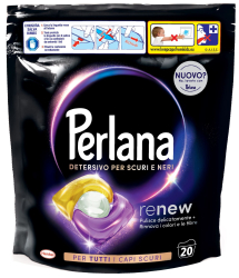 Perlana Detersivo Per Scuri e Neri 20ks
