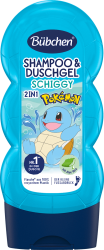 Bbchen detsk sprchov gl a ampn 2v1 Pokemon Schiggy 230ml